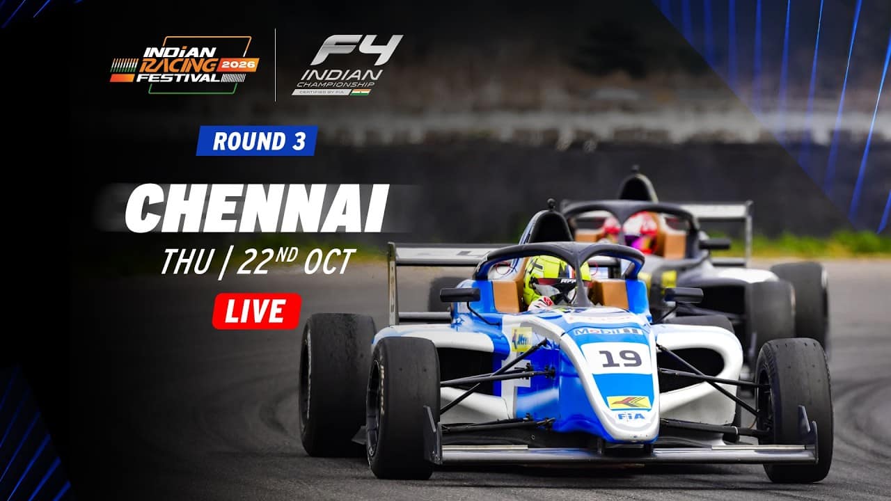 LIVE: Indian Racing Festival 2026 | ROUND 3 | #IndianRacingFestival